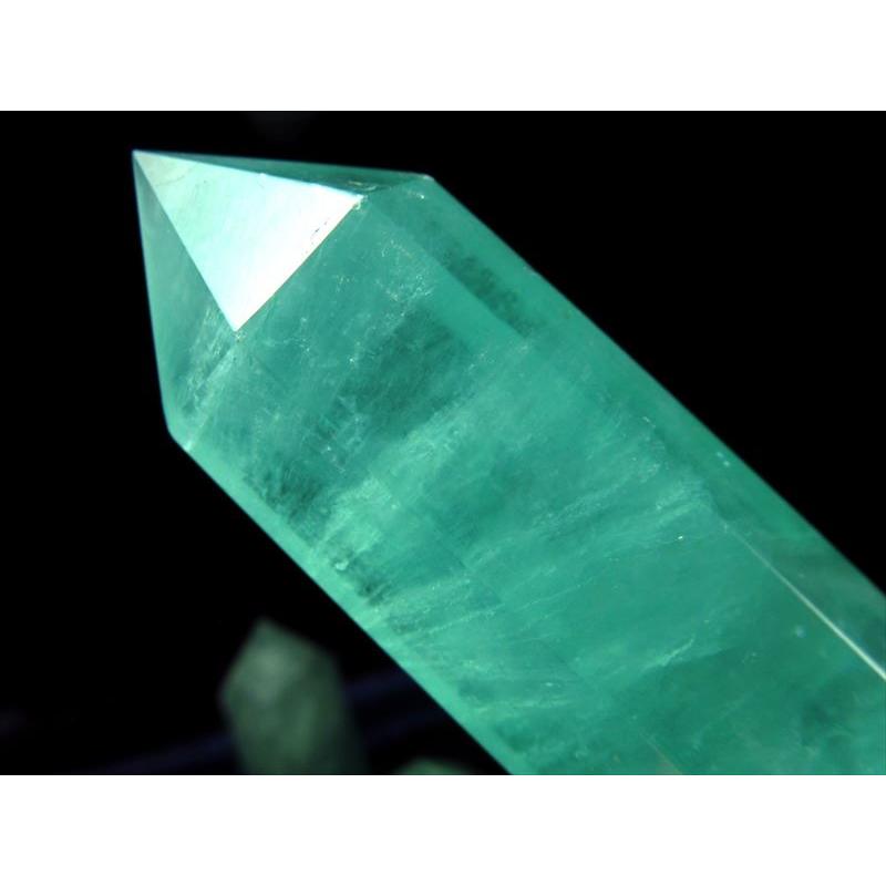 フローライト（蛍石）ポイント 重さ 100g-130g グリーンフローライト