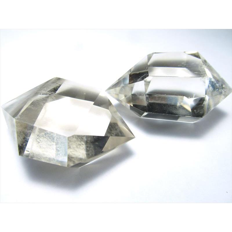 水晶ダブルポイント♡♡透明感抜群!!No.205 ◇人気のダブルポイント!!◇透明感抜群!!◇大人気の虹入りも