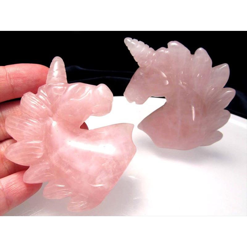 高品質ローズクォーツランダムカット 虹入り 置物 恋愛運 貴重 置物