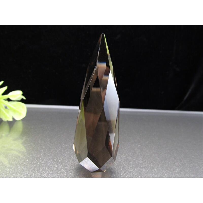 2キロ超 スモーキーシトリン クラスター 浄化 金運 魔除け 流木台座付