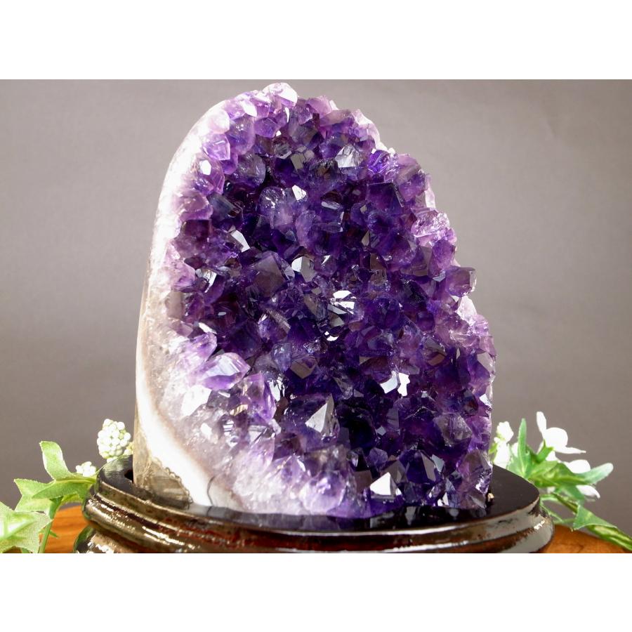 ⭐️魔除け開運の耀き⭐️】紫色 ブラジル産 パープル クラスター