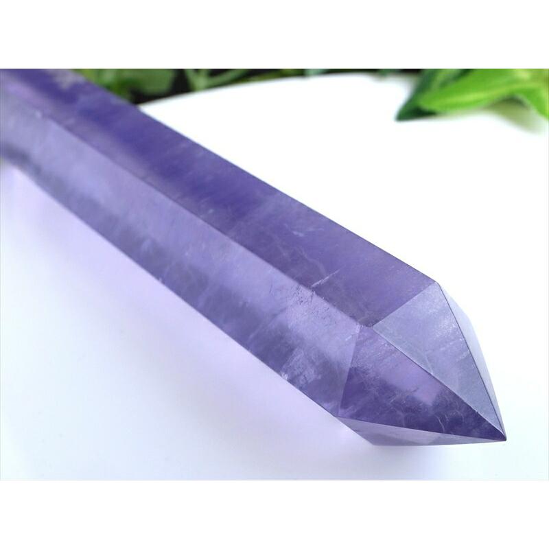 激レア パープルフローライト 蛍石 ポイント 高さ 126mm 重さ 141g