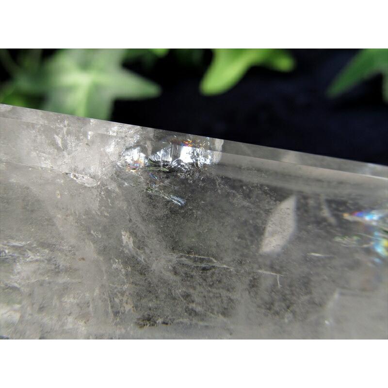 虹入り 天然水晶 オベリスク 高さ約119mm 重さ約126g 古代エジプト太陽神の象徴 偉業の象徴 インテリアや空間の浄化など 一点もの ブラジル産 パワーストーン | 開運 | 05