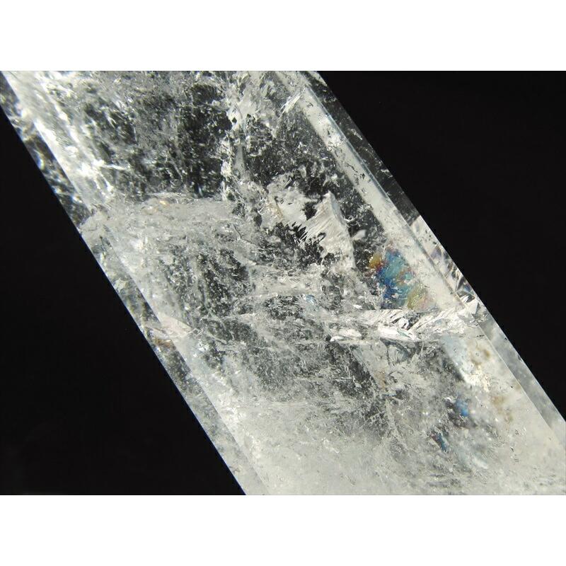 虹入り 天然水晶 オベリスク 高さ約119mm 重さ約126g 古代エジプト太陽神の象徴 偉業の象徴 インテリアや空間の浄化など 一点もの ブラジル産 パワーストーン | 開運 | 06