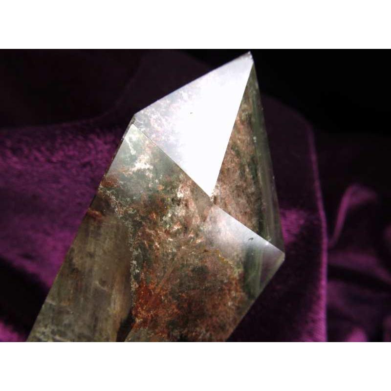 ✨キラキラレインボー✨虹、ファントムイン シトリン 六角柱