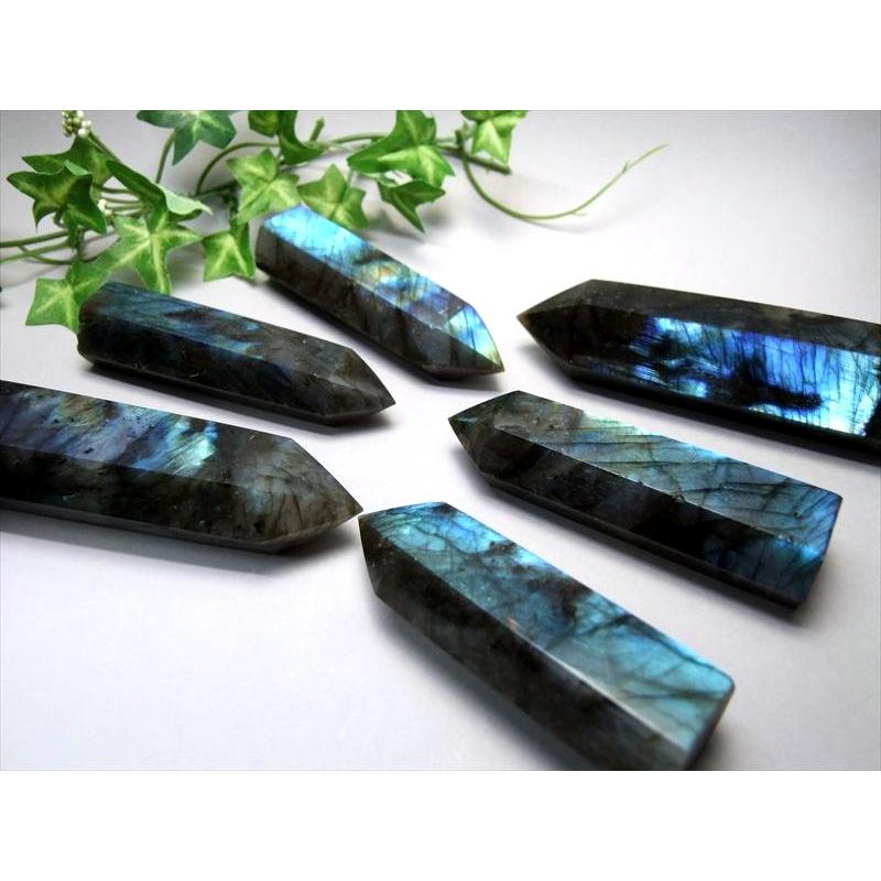 ☆特選一石☆魂のルーツ♡563g【宇宙とつながる石☆ラブラドライト六角