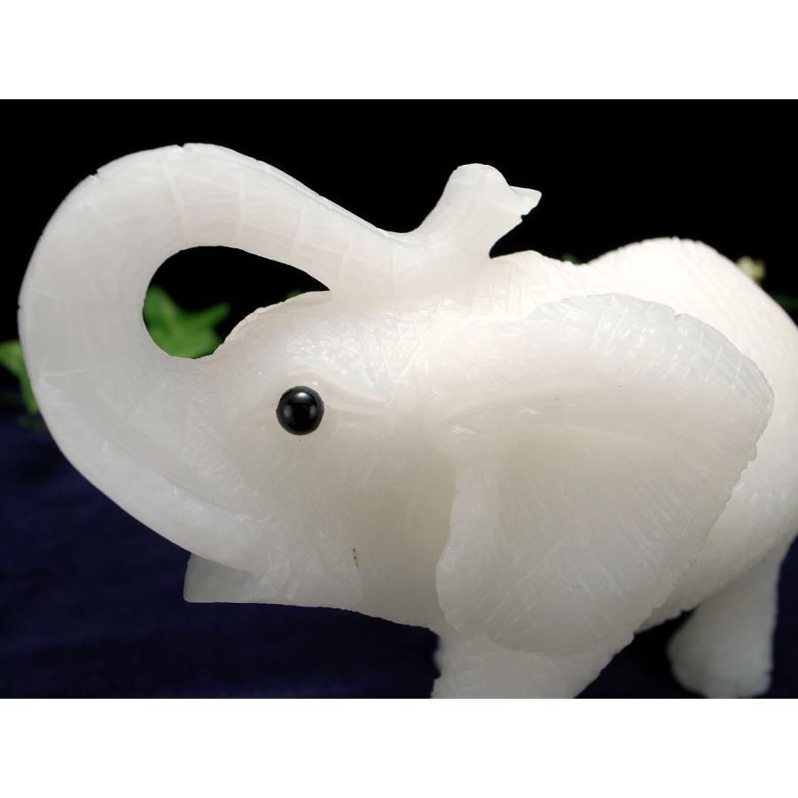本水晶　モチーフ　象 本水晶 モチーフ 象