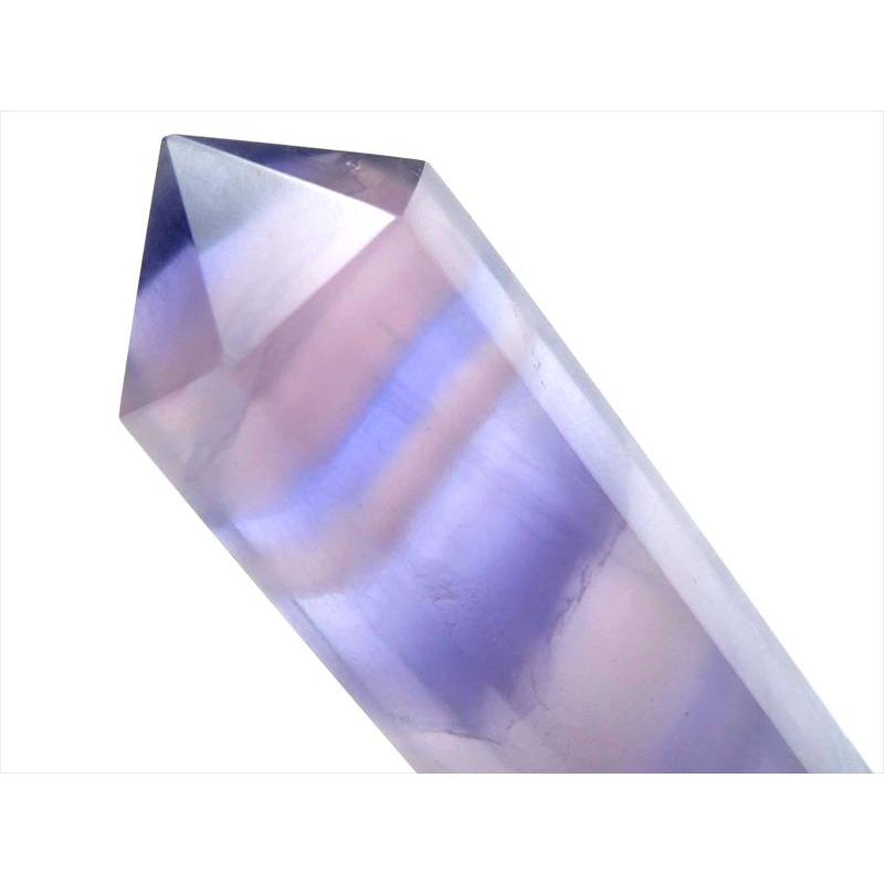 幻影パープルフローライト(蛍石)ポイント 重さ 115g-135g パープル