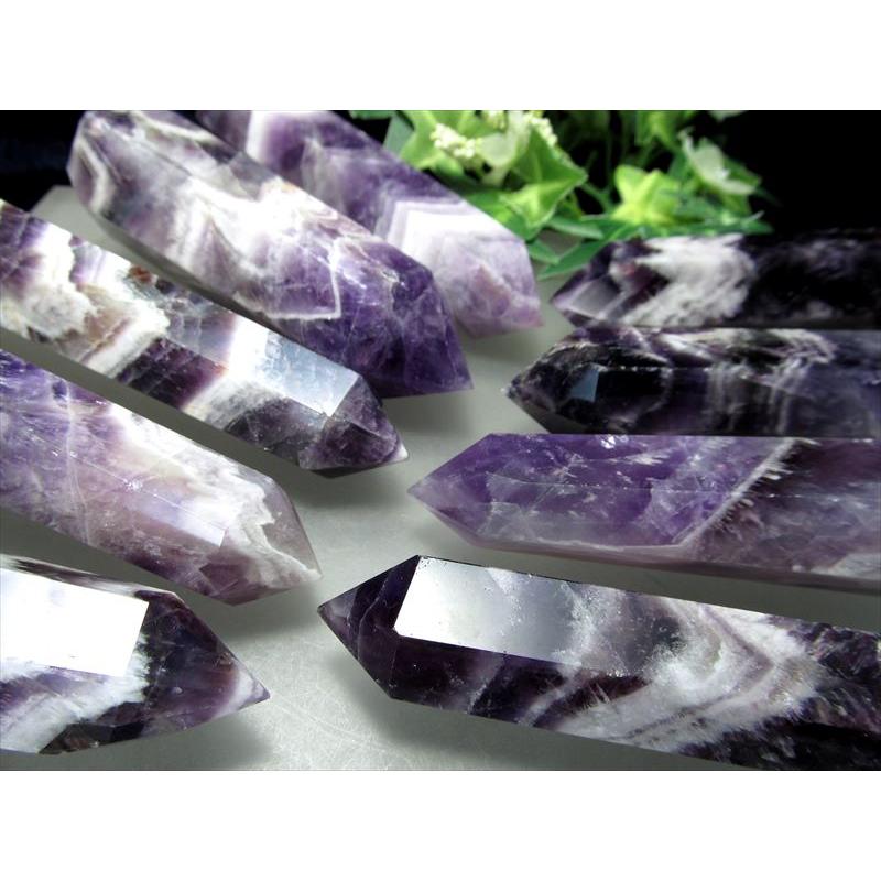 ケープアメジスト六角柱 紫水晶 ポイント POINT( シェブロンアメジスト ) ケープアメジスト六角柱 紫水晶 ポイント POINT( シェブロンアメジスト )