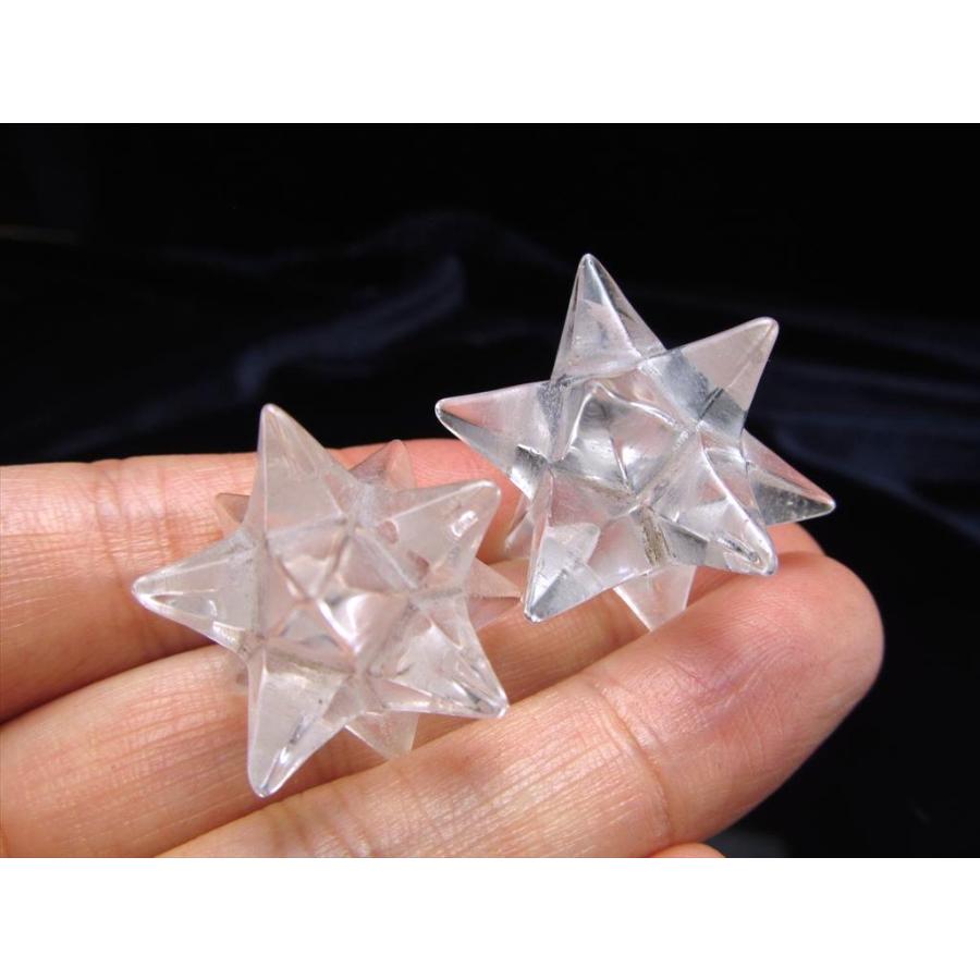 Mサイズ 水晶アステロイド 小星型12面体 幅約22mm-25mm 可愛いミニ