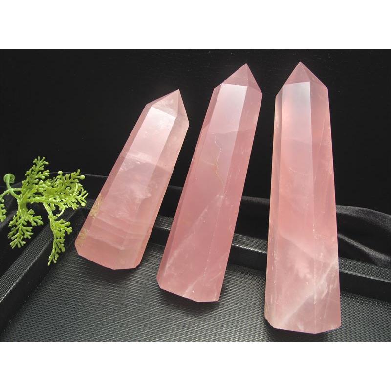 専用】高品質✿濃い紫系ピンク色❀天然石ディープローズクォーツ約13.9