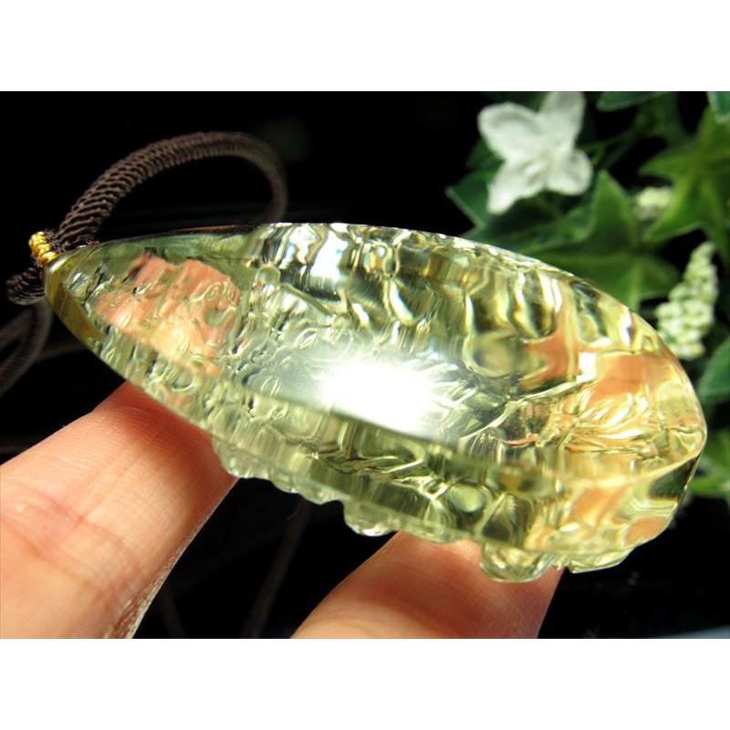 63mm大きめなシトリンスフィア