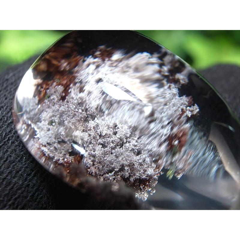 クリア水晶に映える庭園 ガーデンクォーツ ドロップ型 ペンダントトップ 縦約26mm 重さ約6.9g クリア水晶に映える庭園 健康・長寿と繁栄をもたらす 庭園水晶 | ブランド登録なし | 03