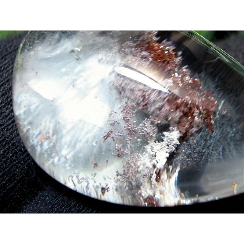 クリア水晶に映える庭園 ガーデンクォーツ ドロップ型 ペンダントトップ 縦約31mm 重さ約11.3g クリア水晶に映える庭園 健康・長寿と繁栄をもたらす 庭園水晶 | ブランド登録なし | 02