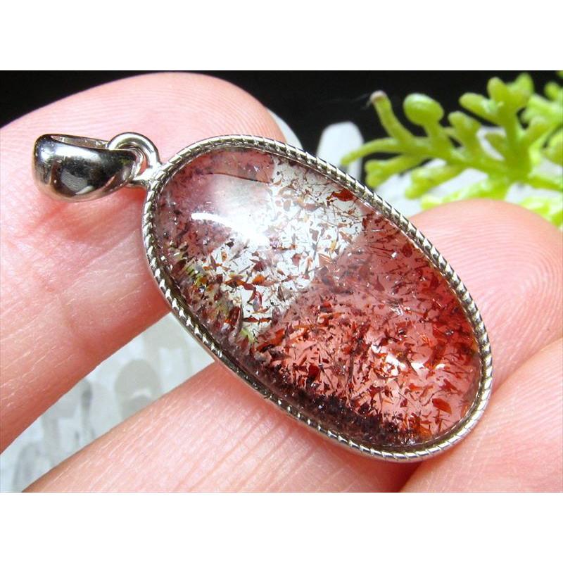 ペンダントTOP（ストロベリークォーツ25）