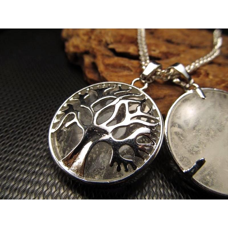 希少品】SV925 シルバー 透明石 神様 ペンダントトップ ビックサイズ  