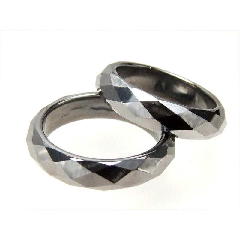 テラヘルツ鉱石 ミラーカット 指輪 7〜26号 各サイズ カット装飾タイプ