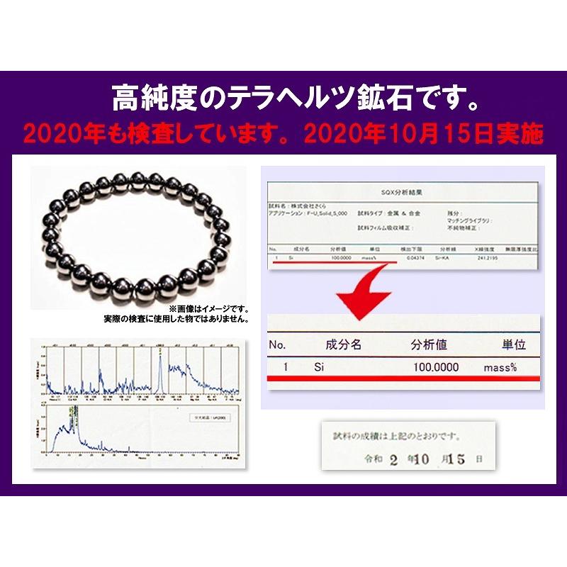 テラヘルツ鉱石 キラキラボタンカットビーズ 連売り 3mm珠 一連 約39cm 極小サイズ 本物保証|comrose|06