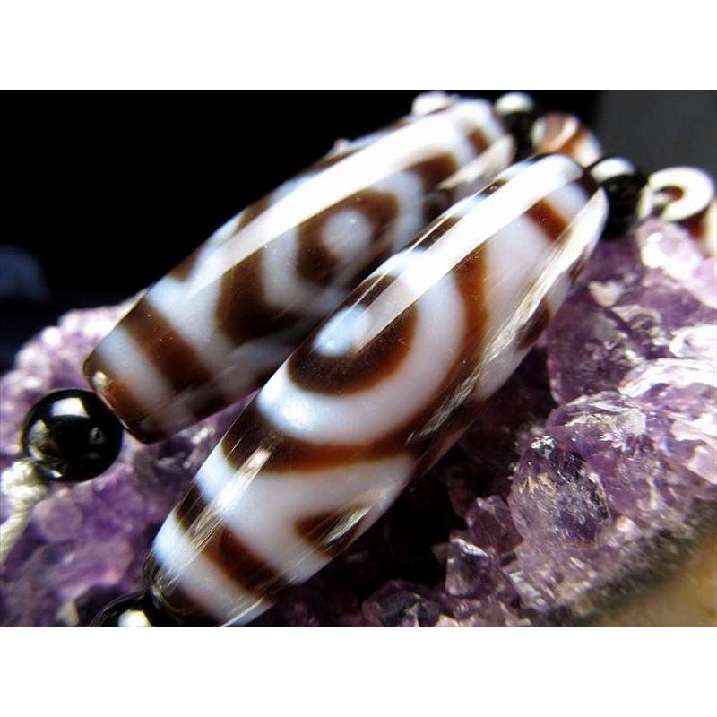 増益星辰天珠(ぞうえきせいしんてんじゅ) 連 天珠サイズ約37mm 一連5個