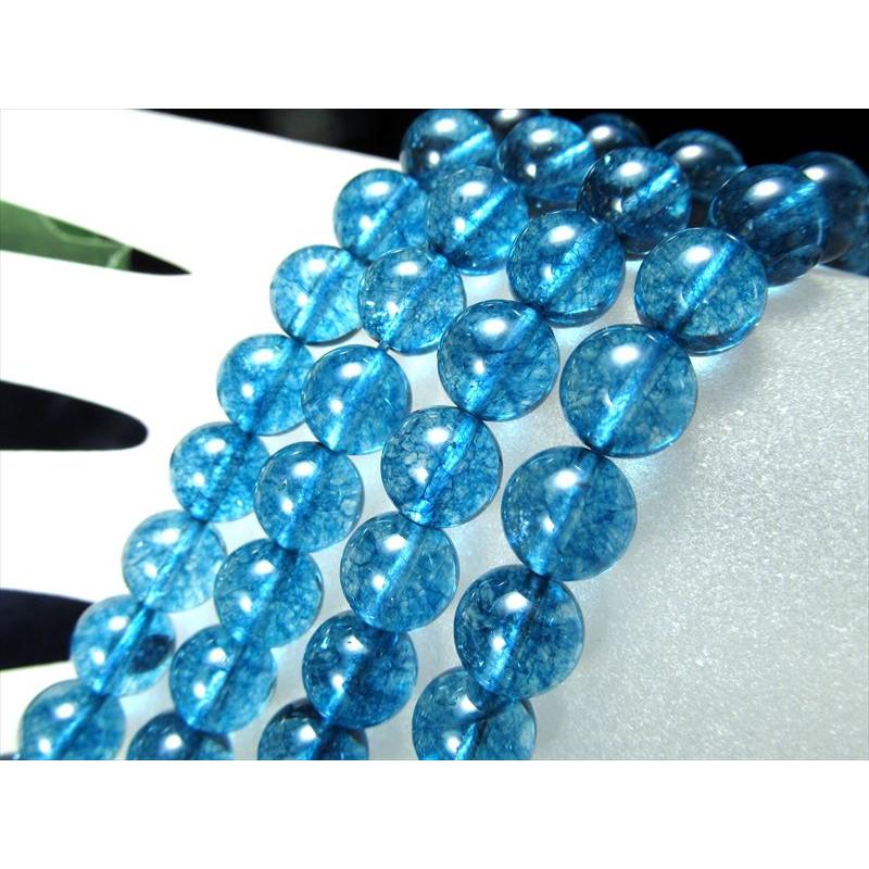 高品質ブルーローズクォーツ　11.4ミリ　① 高品質ブルーローズクォーツ 11.4ミリ ①