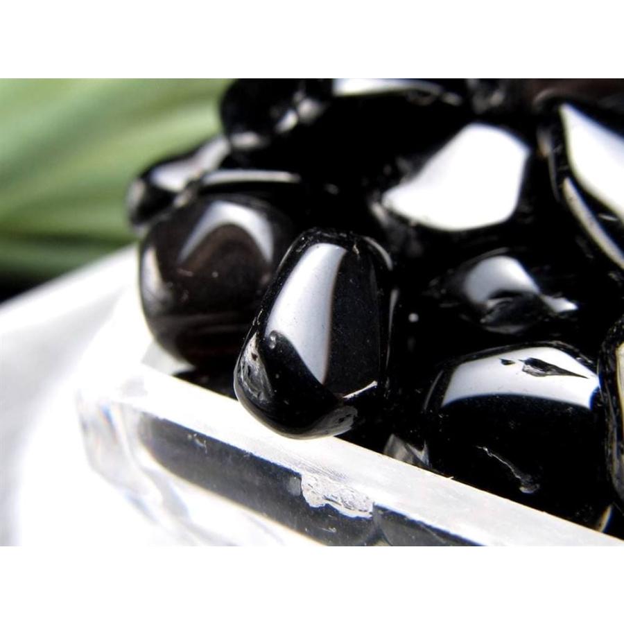 5Aランクの極上品質 黒水晶 モリオン 中粒 さざれ 約200g 粒約5mm-15mm