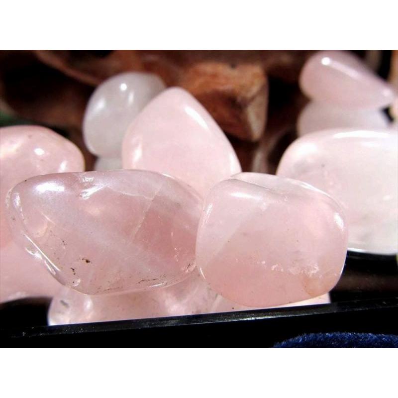 ぷっくりタイプ 大粒 ローズクォーツ さざれ 約200g 粒約10mm-20mm 美