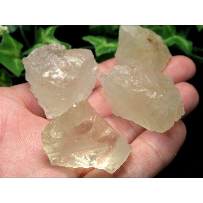 レモンクォーツ ラフ原石タイプ 詰合せ 100g 約3-5個入り サイズ約25mm