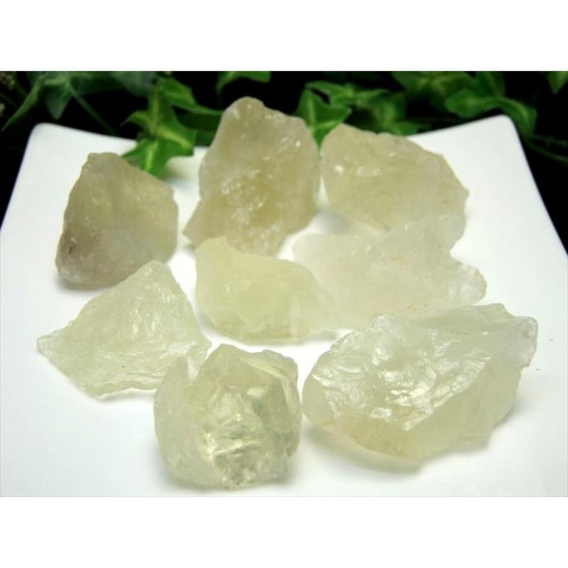 レモンクォーツ ラフ原石タイプ 詰合せ 100g 約3-5個入り サイズ約25mm