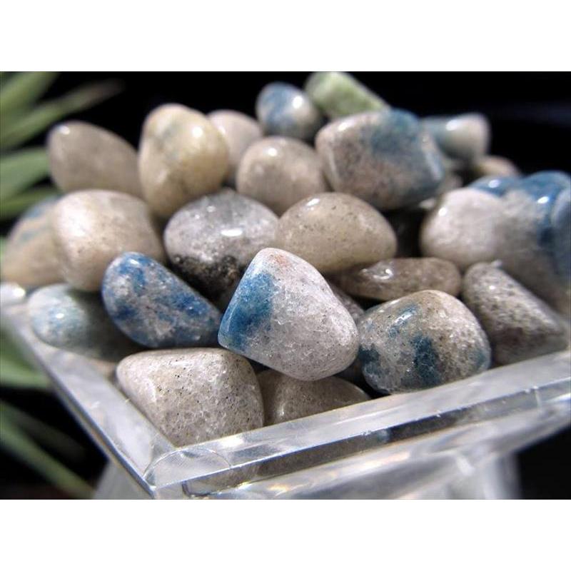 ヒマラヤK2ジャスパー アズライトイングラナイト さざれ 200g 粒の大き