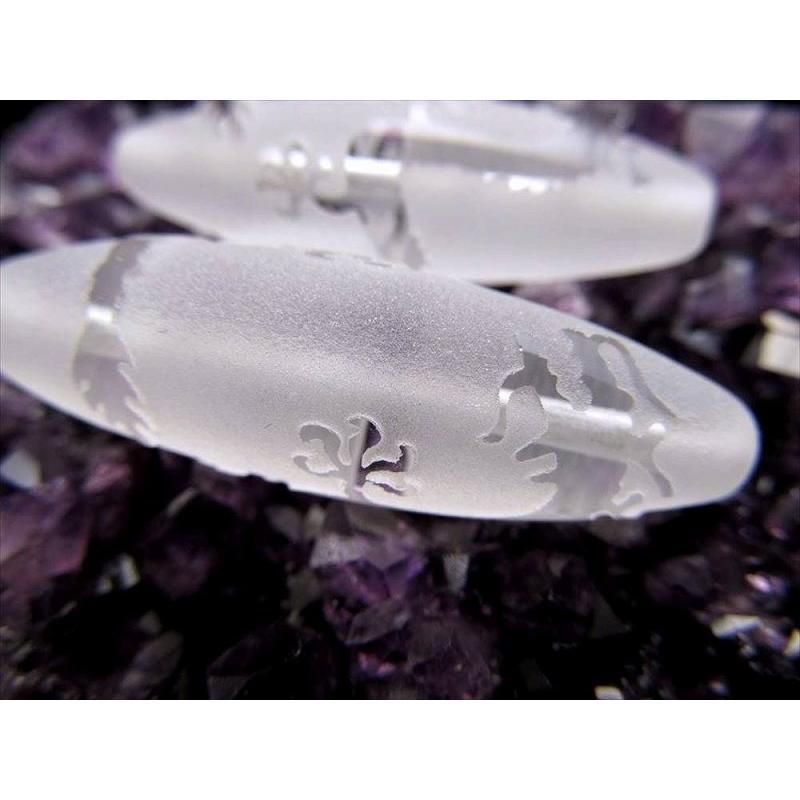 水晶天珠 五本爪 龍神天珠 ごほんづめ りゅうじんてんじゅ 最大長さ約