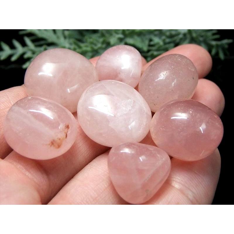 天然水晶 原石 500g 天然石 ピンクローズクォーツ 水晶 ワンドポイント