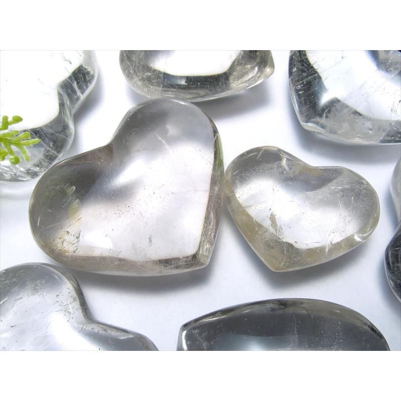 天然水晶 ハート型 タンブル 20g-30g すべての浄化と純粋さの象徴