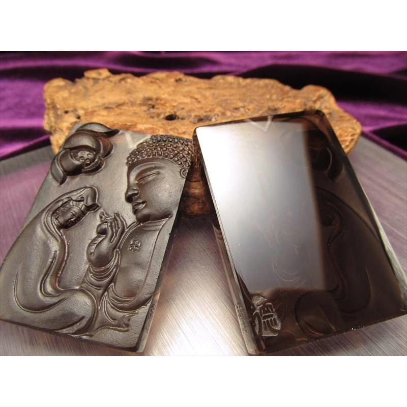 最終お値段❤️ 天然石 黒曜石 カービング