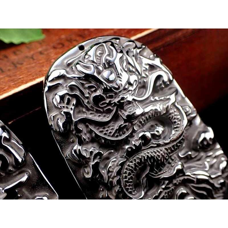 高純度 テラヘルツ鉱石 ドラゴン 龍 プレート 縦約53mm 1個売り