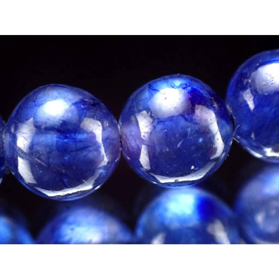 1珠売り4A 約6.5mm珠 極上透明 ブルーサファイア ビーズ 勝利を呼ぶ石