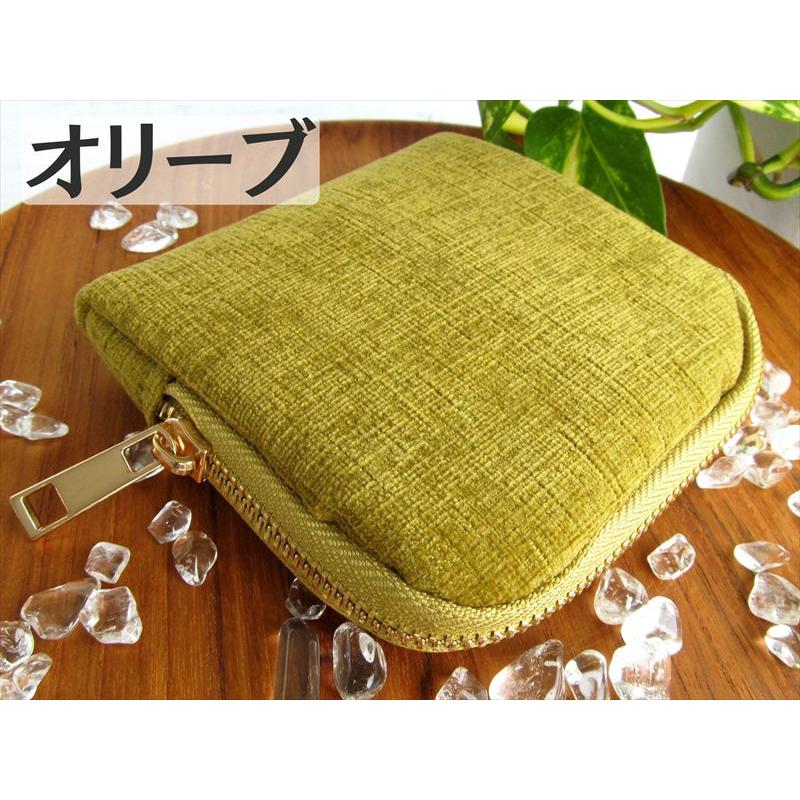 Aタイプ 全4色 ブレスレット専用 旅ポーチ 幅約13cm×12cm アクセサリーポーチ パワーストーンブレスレットの持ち運び・保管に 複数収納できる仕切り付き | ブランド登録なし | 01