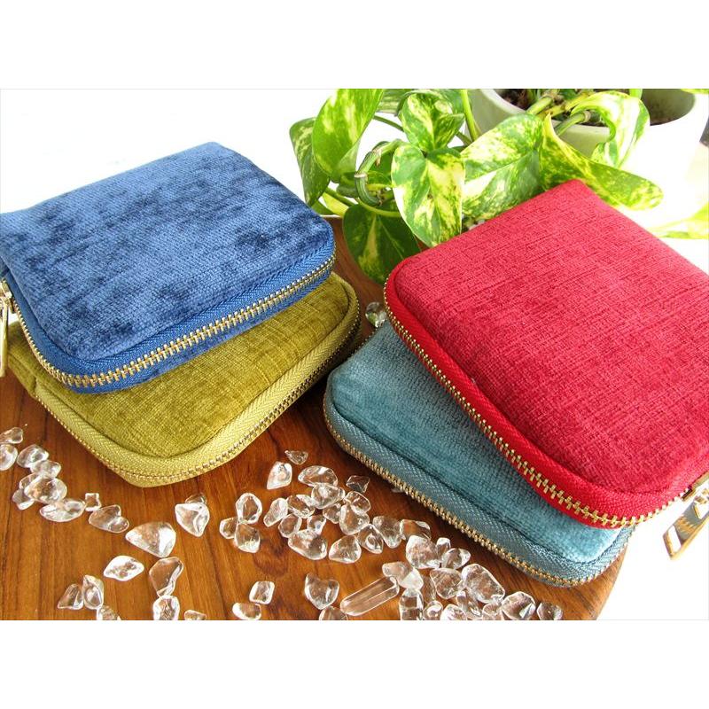 Aタイプ 全4色 ブレスレット専用 旅ポーチ 幅約13cm×12cm アクセサリーポーチ パワーストーンブレスレットの持ち運び・保管に 複数収納できる仕切り付き | ブランド登録なし | 08