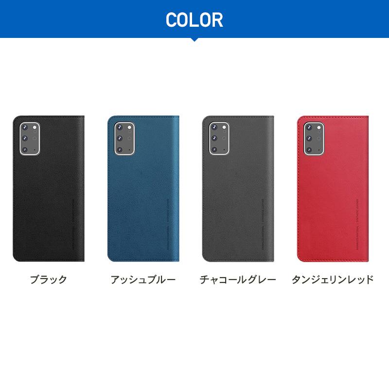 Galaxy S20+ S20 Plus ケース 手帳型 薄型 スリム 手帳 レザー カバー カード 収納 付 ギャラクシーS20プラス SC-52A / SCG02 対応 araree Mustang Diary | araree | 06