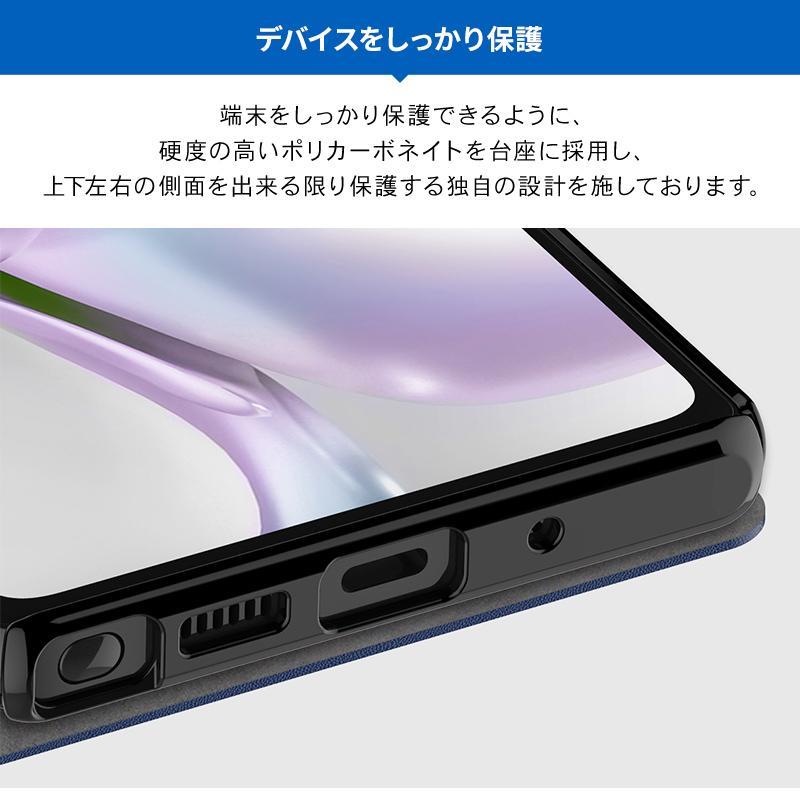 Galaxy Note20 Ultra 5G ケース 手帳型 薄型 スリム 手帳 レザー カバー カード 収納 付 ギャラクシーノート20ウルトラ SC-53A SCG06 対応 araree Mustang Diary | araree | 03