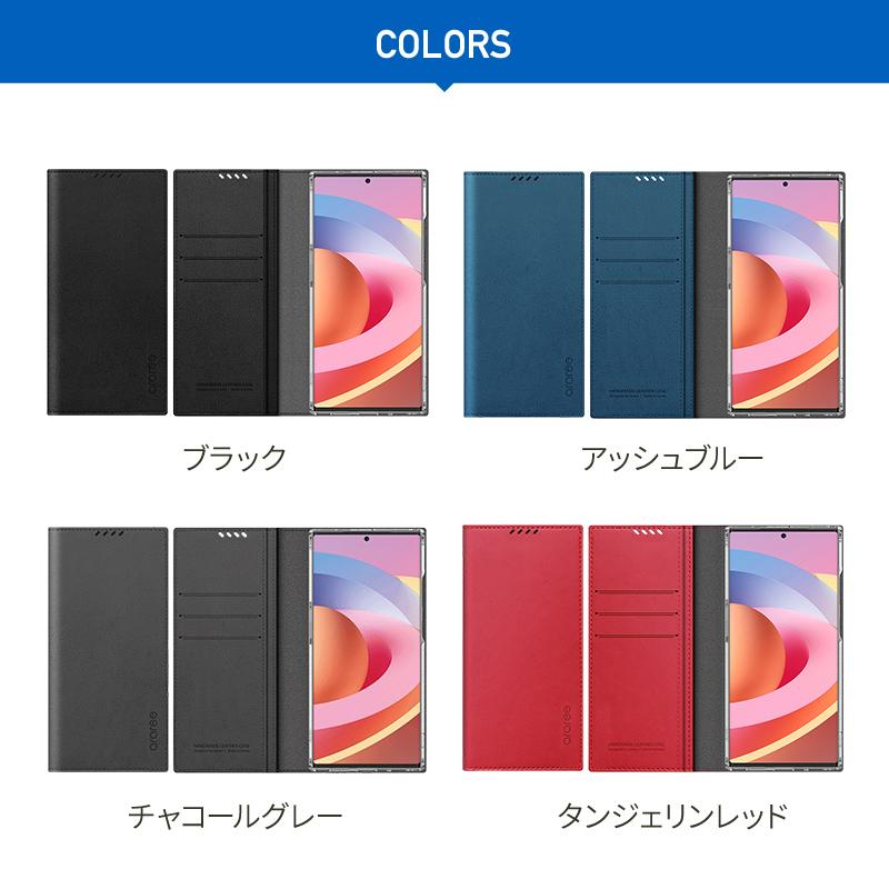 Galaxy Note20 Ultra 5G ケース 手帳型 薄型 スリム 手帳 レザー カバー カード 収納 付 ギャラクシーノート20ウルトラ SC-53A SCG06 対応 araree Mustang Diary | araree | 07