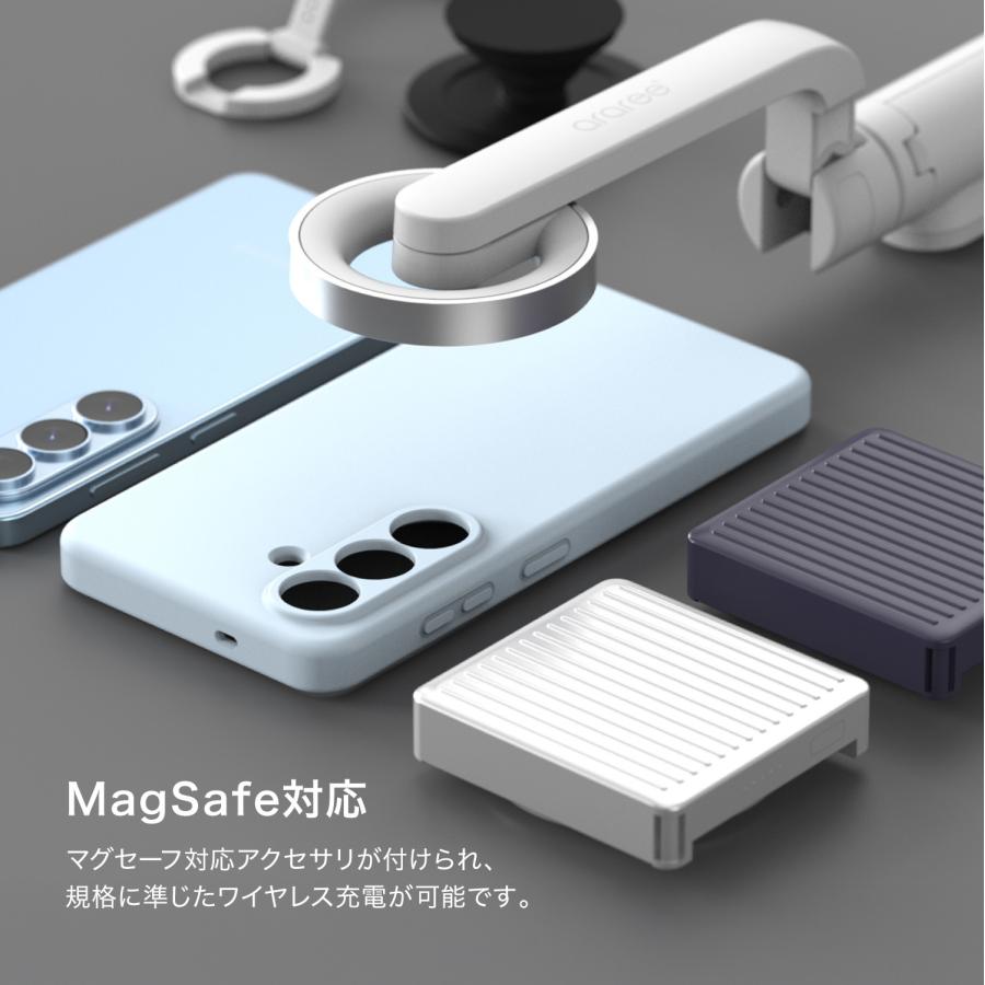 Galaxy S26 Ultra ケース シリコン 耐衝撃 MagSafe 対応 スマホケース GalaxyS26Ultra ギャラクシーS26 Ultra SM-S948Q SC-53G SCG37 対応 araree Typoskin M | araree | 01