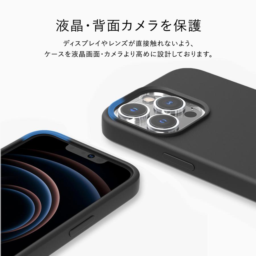 iPhone13 Pro Max ケース シリコン 薄型 スマホケース 傷防止 携帯ケース カバー シリコンケース iPhone13 ProMax アイフォン13プロマックス araree Typoskin | araree | 03