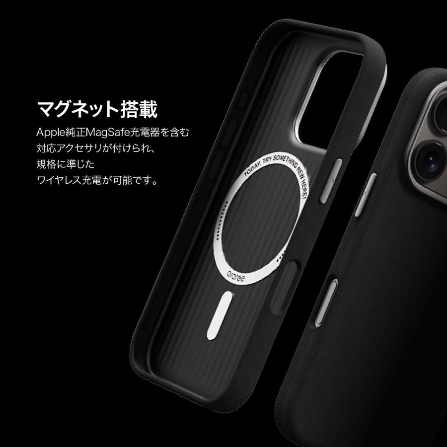 iPhone 16 Pro Max ケース MagSafe 対応 PU レザー 耐衝撃 マグセーフ スマホケース  iPhone16ProMax アイフォン 16 プロマックス 対応 araree Pellis | araree | 01