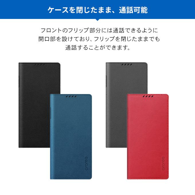 Galaxy Note10+ 10 Plus ケース 手帳型 薄型 スリム ハンドメイド 手帳 レザー カバー ギャラクシーノート10プラス SC-01M / SCV45 対応 araree Mustang Diary | araree | 03