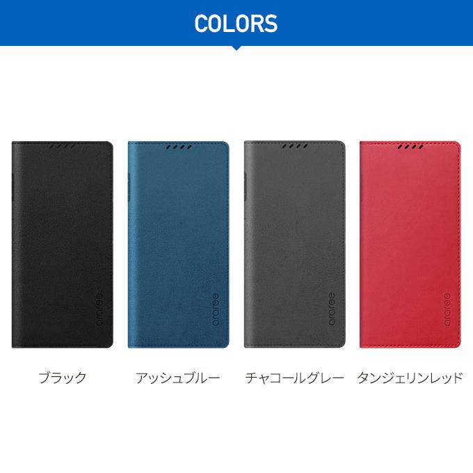 Galaxy Note10+ 10 Plus ケース 手帳型 薄型 スリム ハンドメイド 手帳 レザー カバー ギャラクシーノート10プラス SC-01M / SCV45 対応 araree Mustang Diary | araree | 05