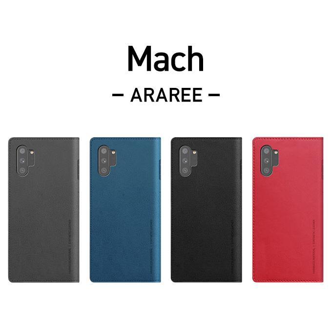 araree Galaxy Note10+ 10 Plus ケース 手帳型 薄型 スリム