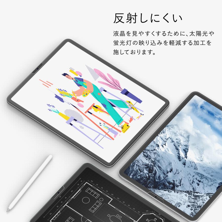 iPad Pro 12.9 ペーパーライクフィルム アンチグレア 指紋 防止 ペーパーライク 保護 フィルム iPadPro 12.9 2020 アイパッドプロ 12 .9 araree Paper Like Film | araree | 04