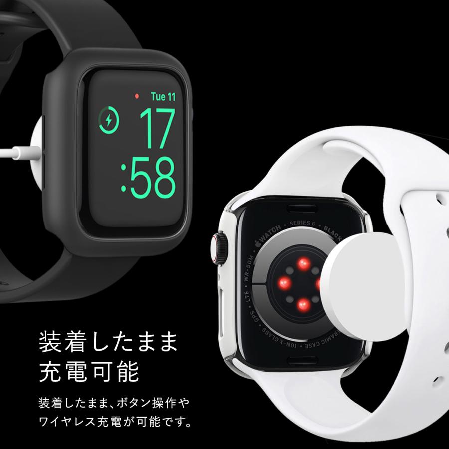 araree Apple Watch 40mm ケース 耐衝撃 薄型 軽量 カバー 衝撃 吸収 