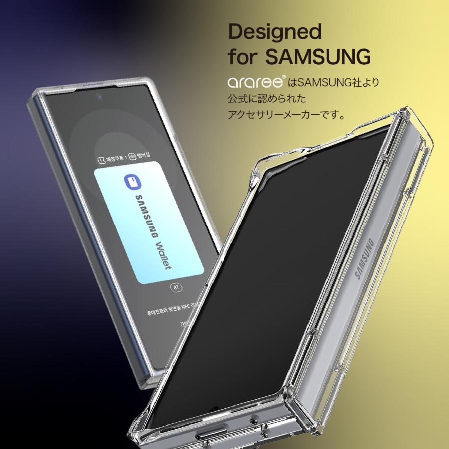 スマホカバー araree Galaxy Z Fold6 ケース 360度カバー 薄型 スマホケース ヒンジ