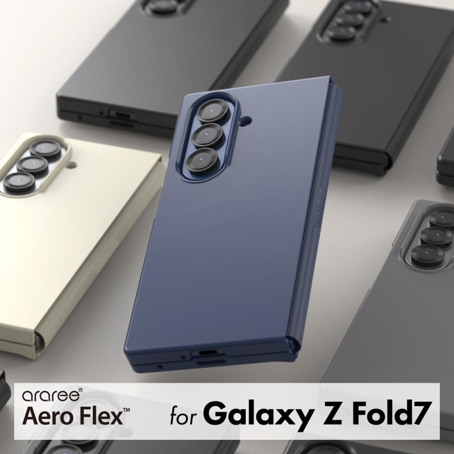 araree Galaxy Z Fold7 ケース 耐衝撃 ヒンジ 保護 スマホケース